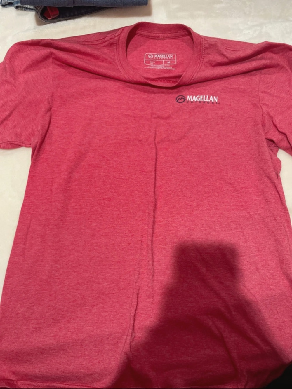 Magellan Outdoors Kids Heather Raspberry Short Sleeve Tee